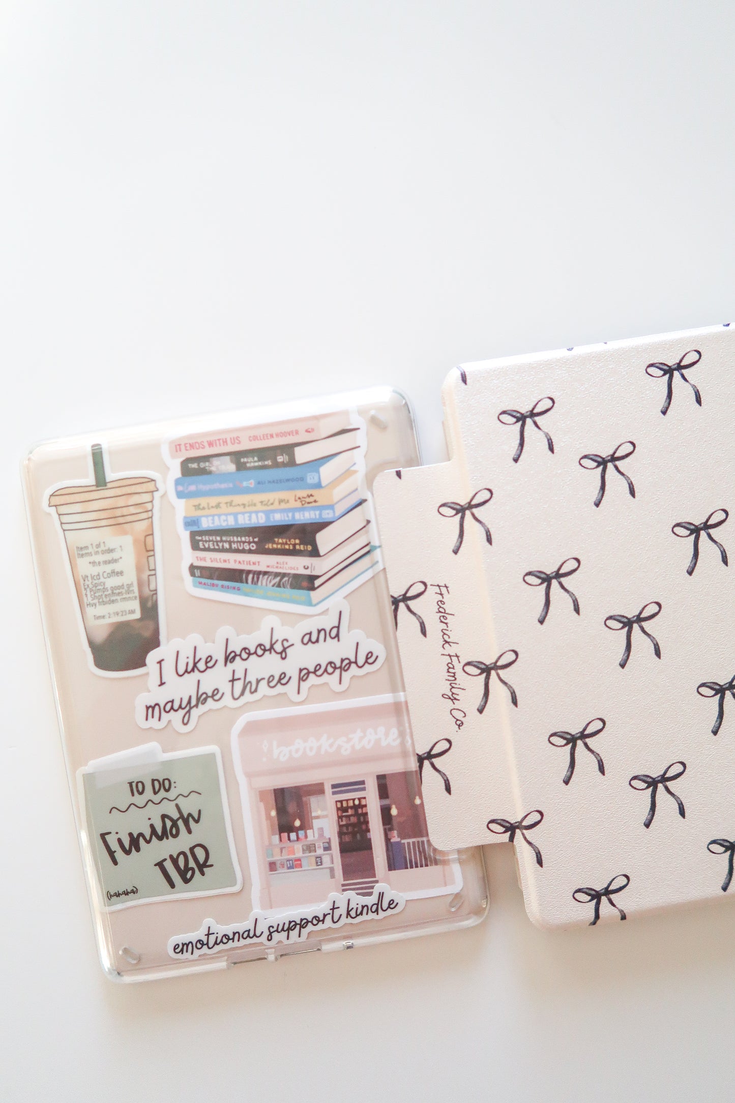 Clear Back Kindle Case