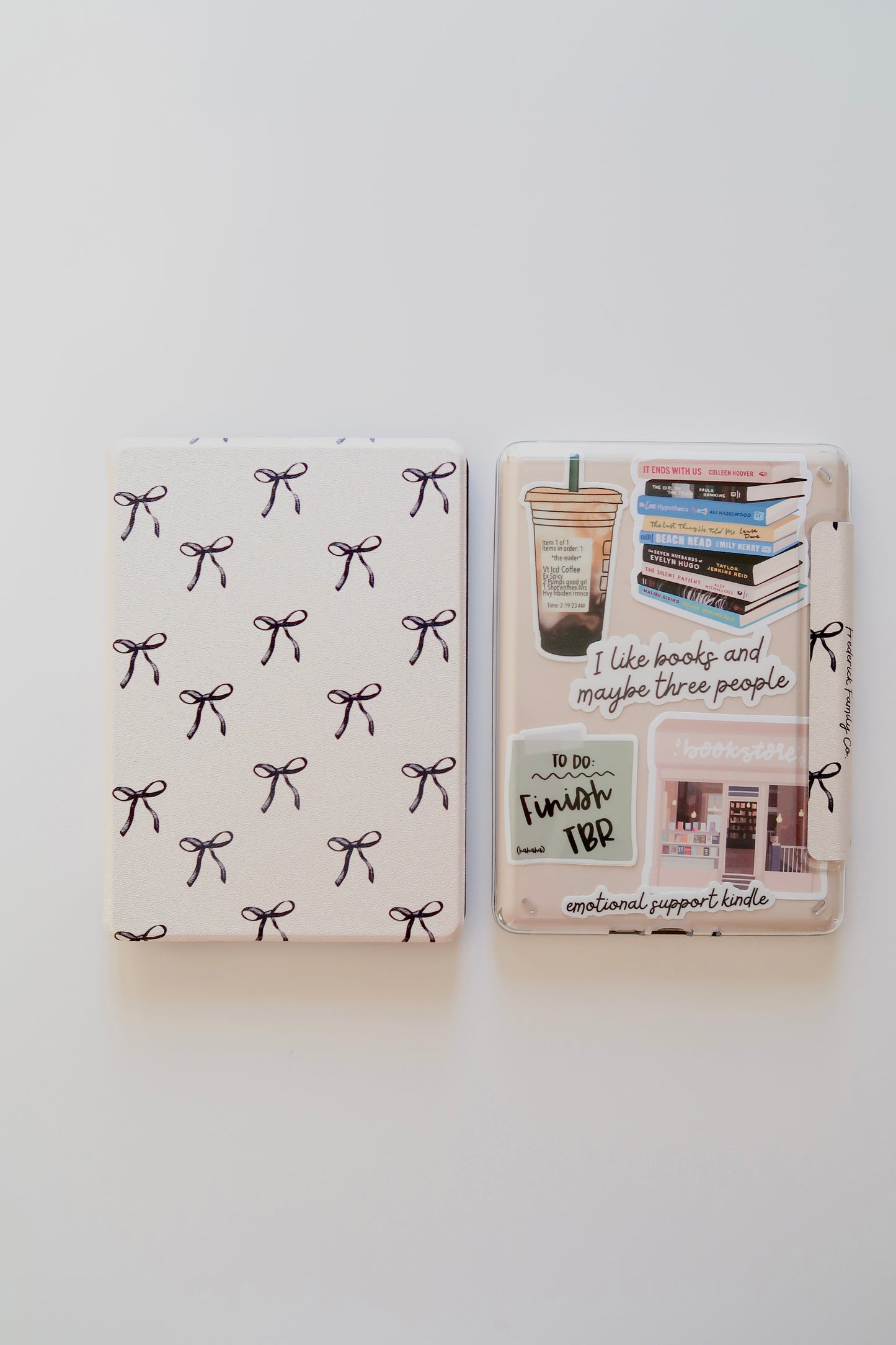 Clear Back Kindle Case