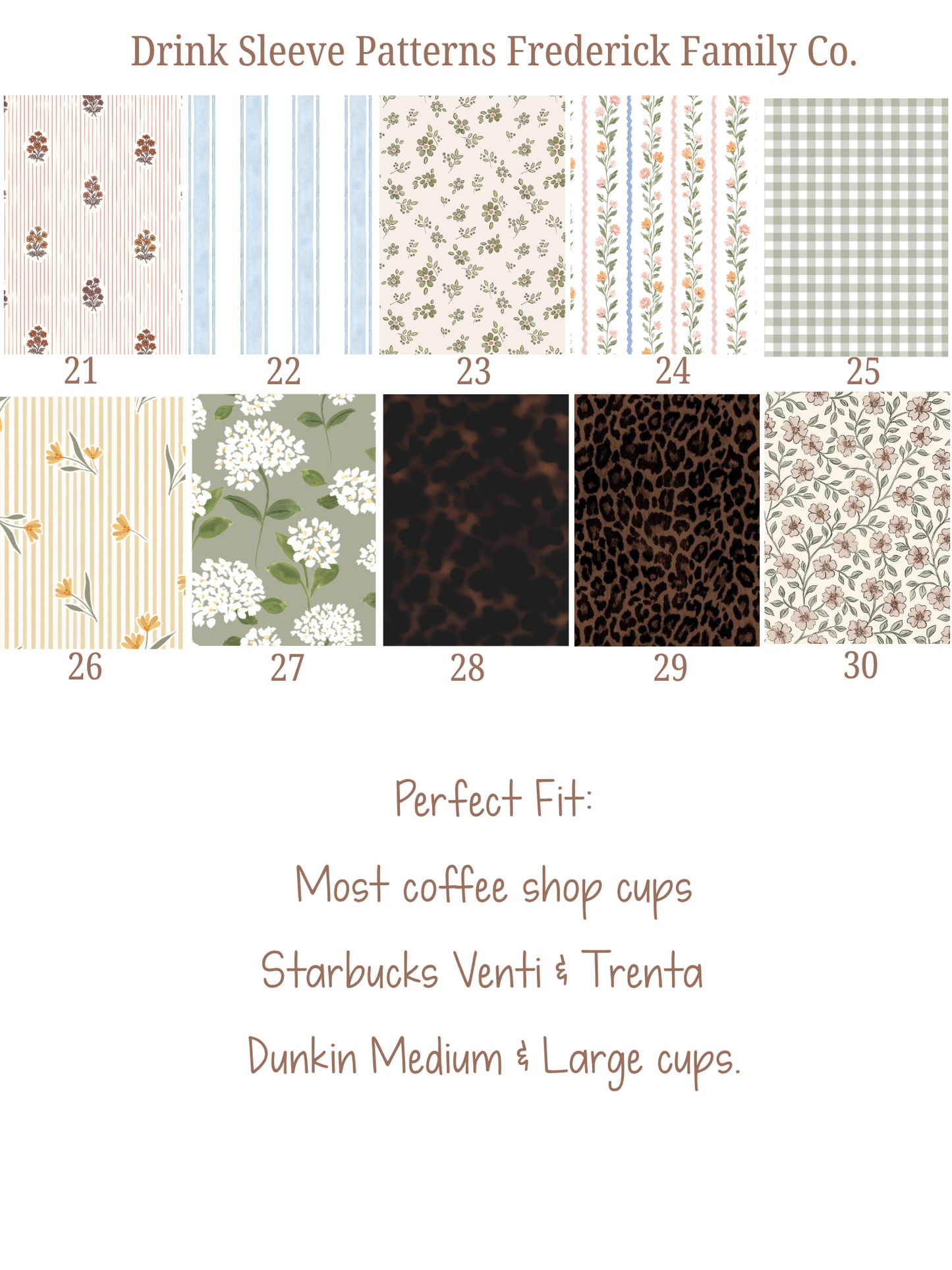Iced Coffee Sleeve, Cute Reusable  Cup Holder Drink Sleeve, Coffee Lover Gift, Cold Drink Sleeve for Iced Coffee Cups