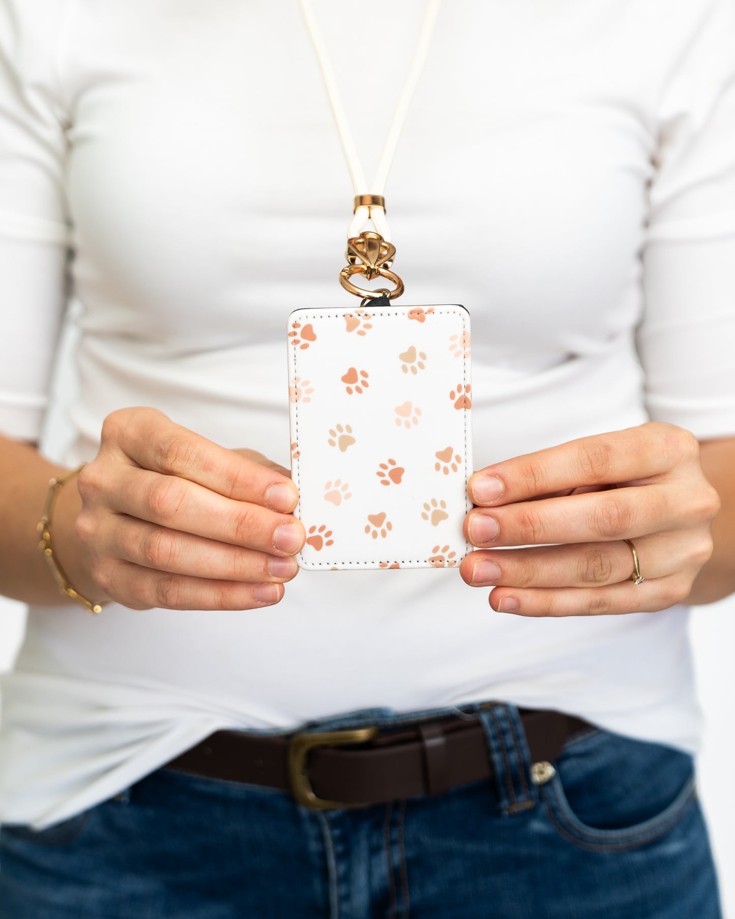 ID Badge Holder – Professional ID Card Case for Nurses, Teachers, Doctors, Therapists, Work Badge Reel & ID Card Holder with Clear Sleeve