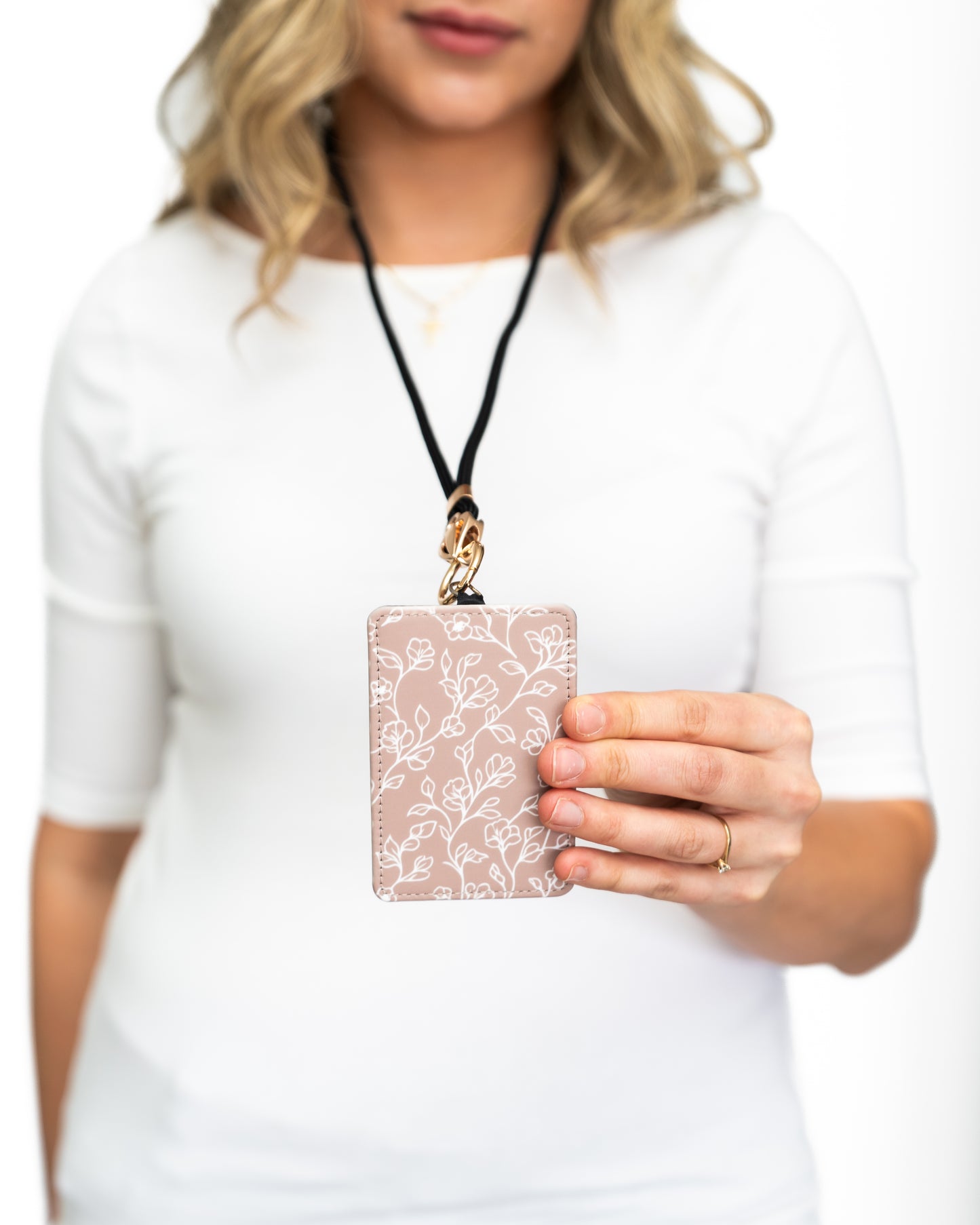 ID Badge Holder – Professional ID Card Case for Nurses, Teachers, Doctors, Therapists, Work Badge Reel & ID Card Holder with Clear Sleeve