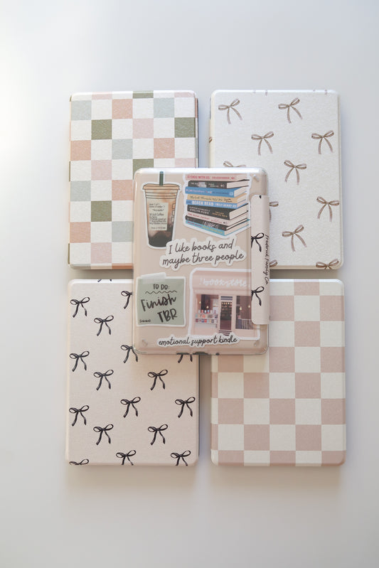 Clear Back Kindle Case, Paperwhite Kindle Cover, Kindle Cover, E-reader Protective Case