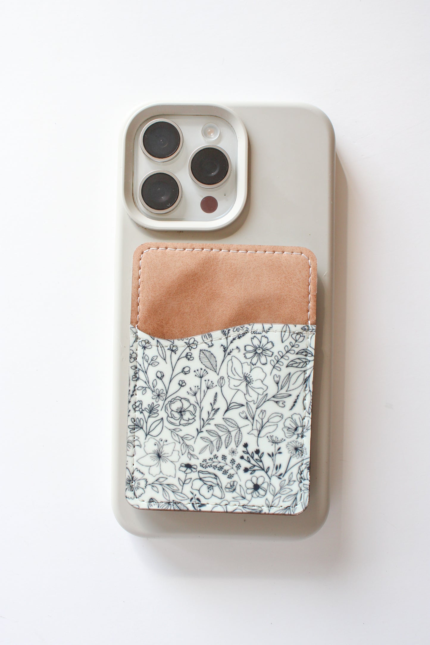 Phone Wallet Card Holder, Stick on Phone Wallet