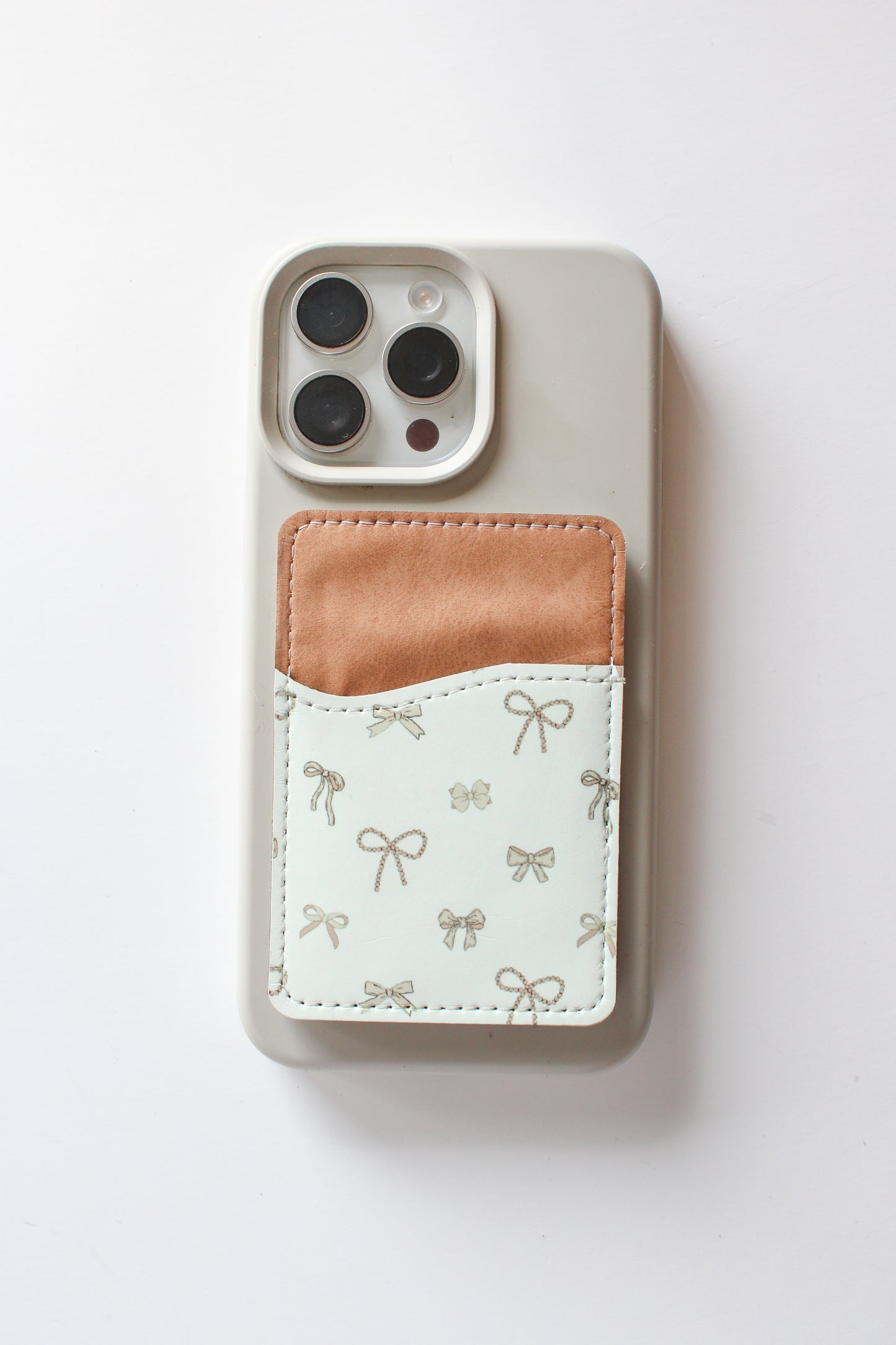 Phone Wallet Card Holder, Stick on Phone Wallet