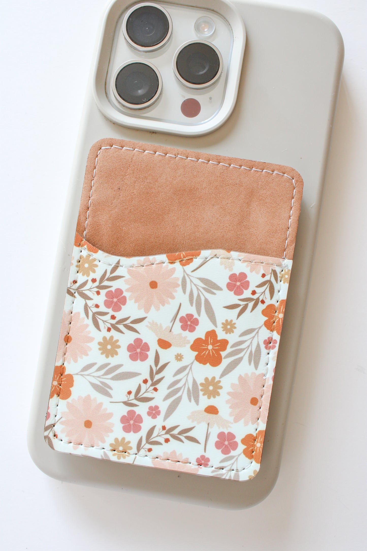 Phone Wallet Card Holder, Stick on Phone Wallet