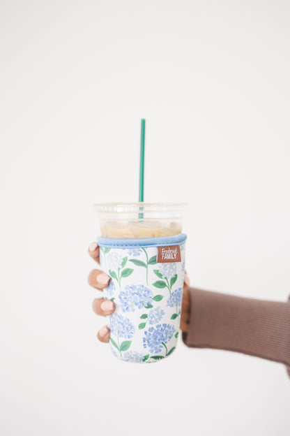 Iced Coffee Sleeve, Cute Reusable  Cup Holder Drink Sleeve, Coffee Lover Gift, Cold Drink Sleeve for Iced Coffee Cups
