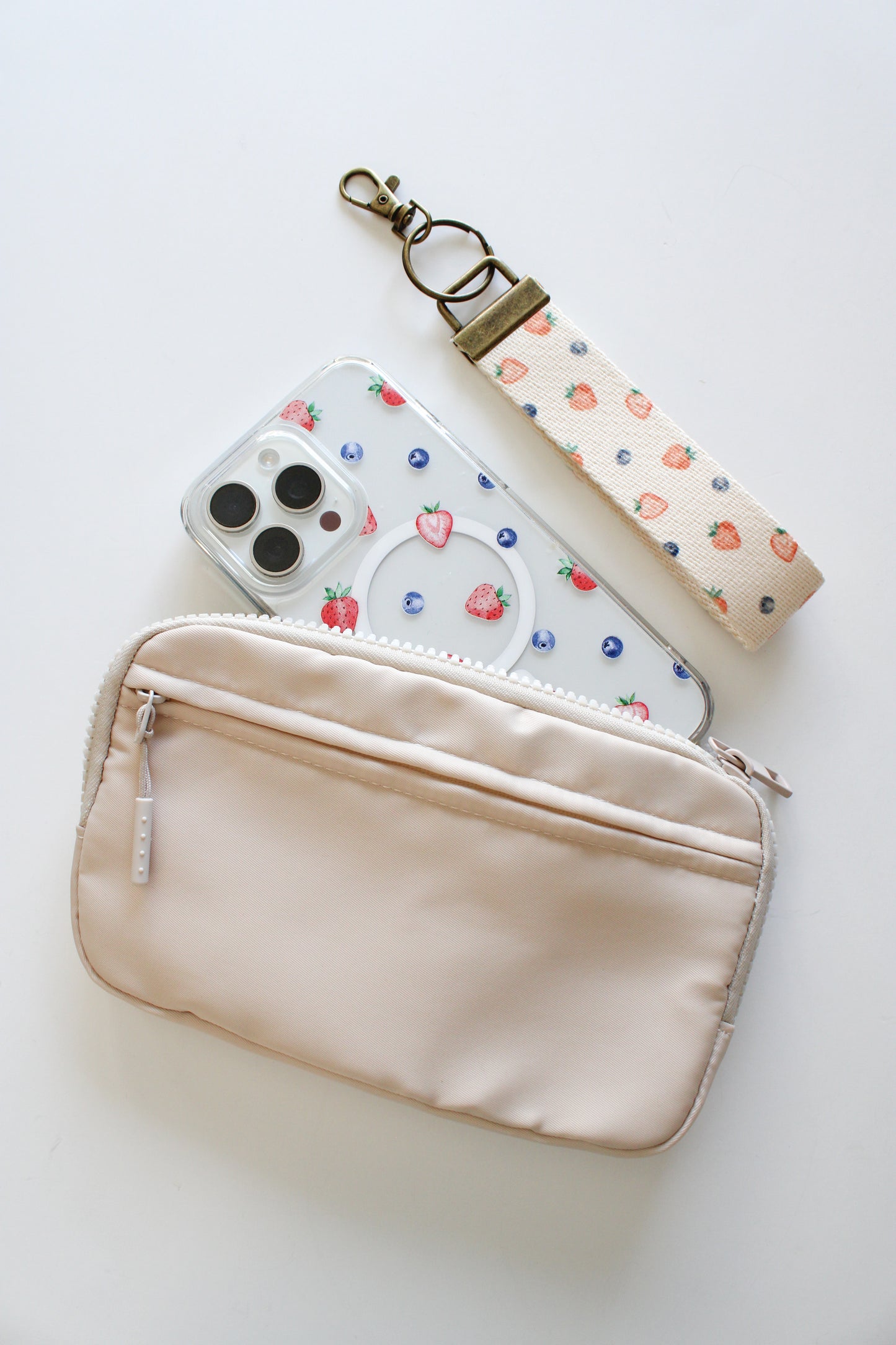 Keychain Wallet with Wrist Lanyard, Wallet Cardholder, ID keychain Lanyard, Card Case Wallet with Wristlet