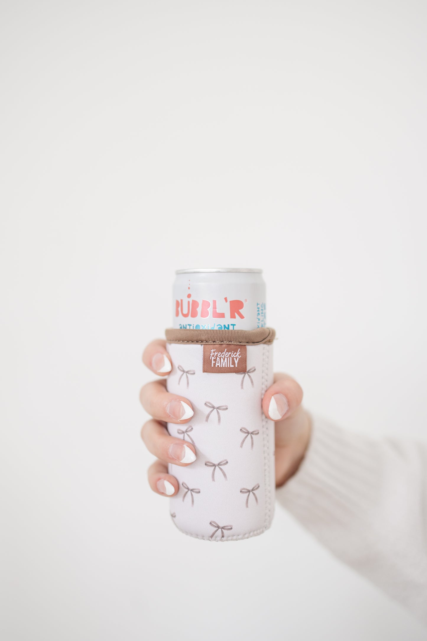 Slim Can Drink Sleeves- Reusable Neoprene Coolers with Aesthetic Patterns, 12oz Skinny Can Holder for Seltzer Energy Drinks