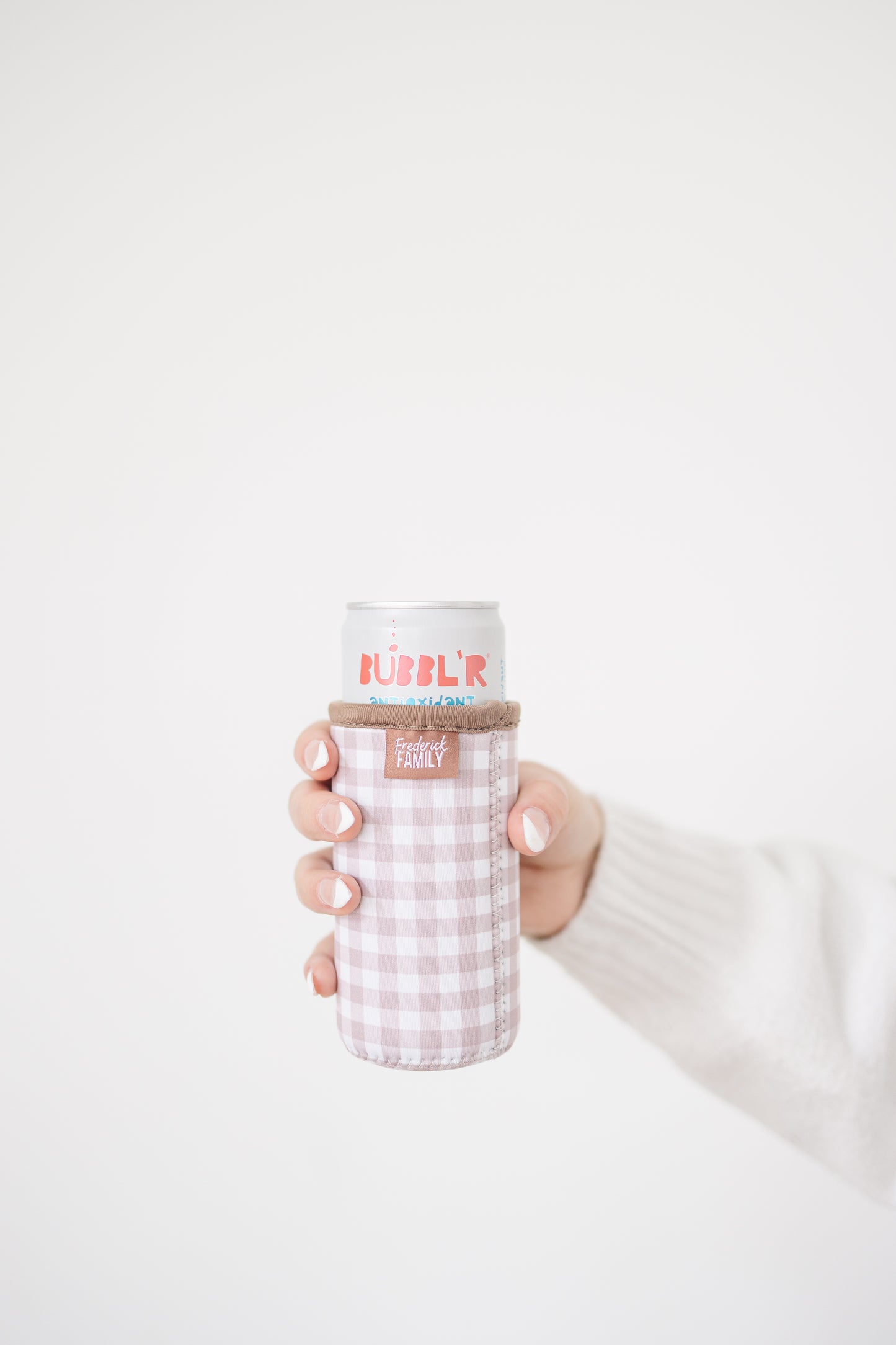 Slim Can Drink Sleeves- Reusable Neoprene Coolers with Aesthetic Patterns, 12oz Skinny Can Holder for Seltzer Energy Drinks