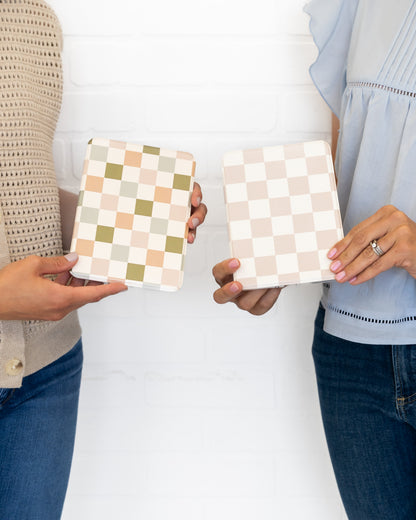 Kindle Case Clear & Printed Back with Hand Strap – Transparent Protective E-Reader Cover, Slim Lightweight Kindle Case