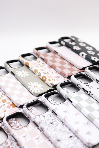 Tough Phone Case for iPhone, MagSafe Compatible Protective Cover, Cute Aesthetic Design, iPhone 17 16 15 14 13 Pro Max S25 S24 S23