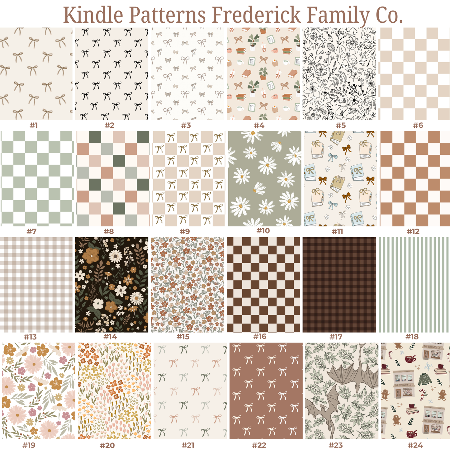 Kindle Case Clear & Printed Back with Hand Strap – Transparent Protective E-Reader Cover, Slim Lightweight Kindle Case