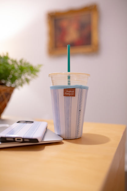 Iced Coffee Sleeve, Cute Reusable  Cup Holder Drink Sleeve, Coffee Lover Gift, Cold Drink Sleeve for Iced Coffee Cups