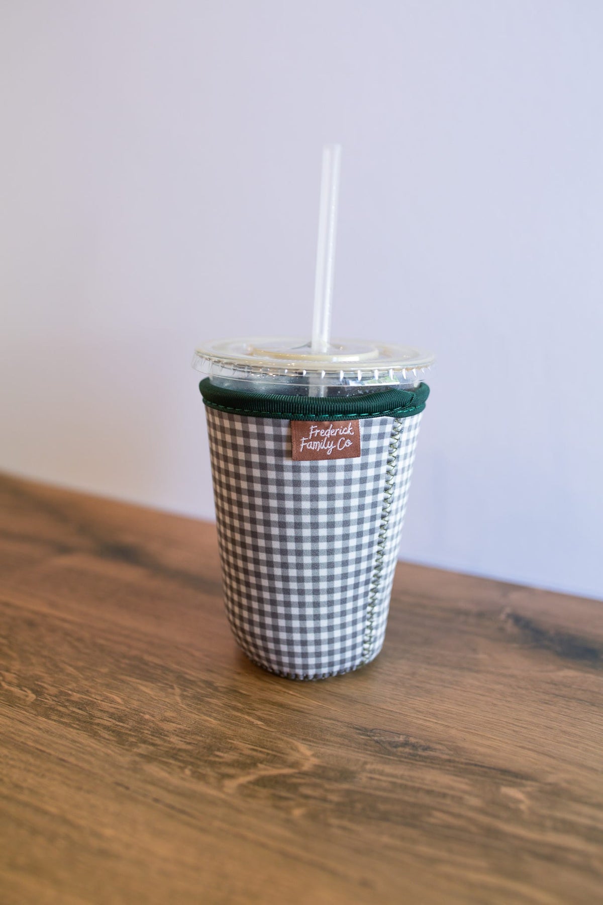 Frederick Family Co. Fall Iced Coffee Sleeve – Reusable Cup Holder for Drinks
