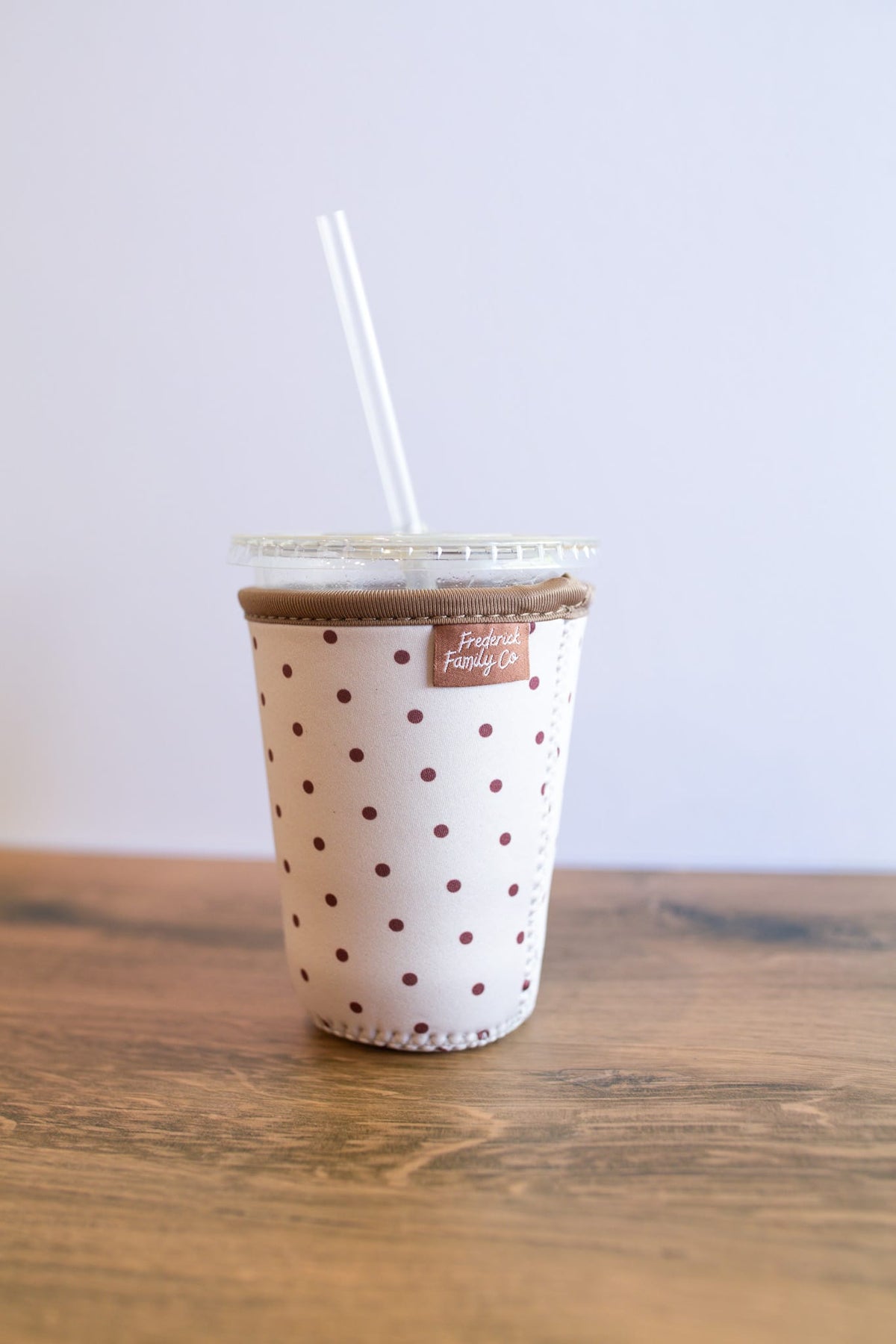 Frederick Family Co. Fall Iced Coffee Sleeve – Reusable Cup Holder for Drinks