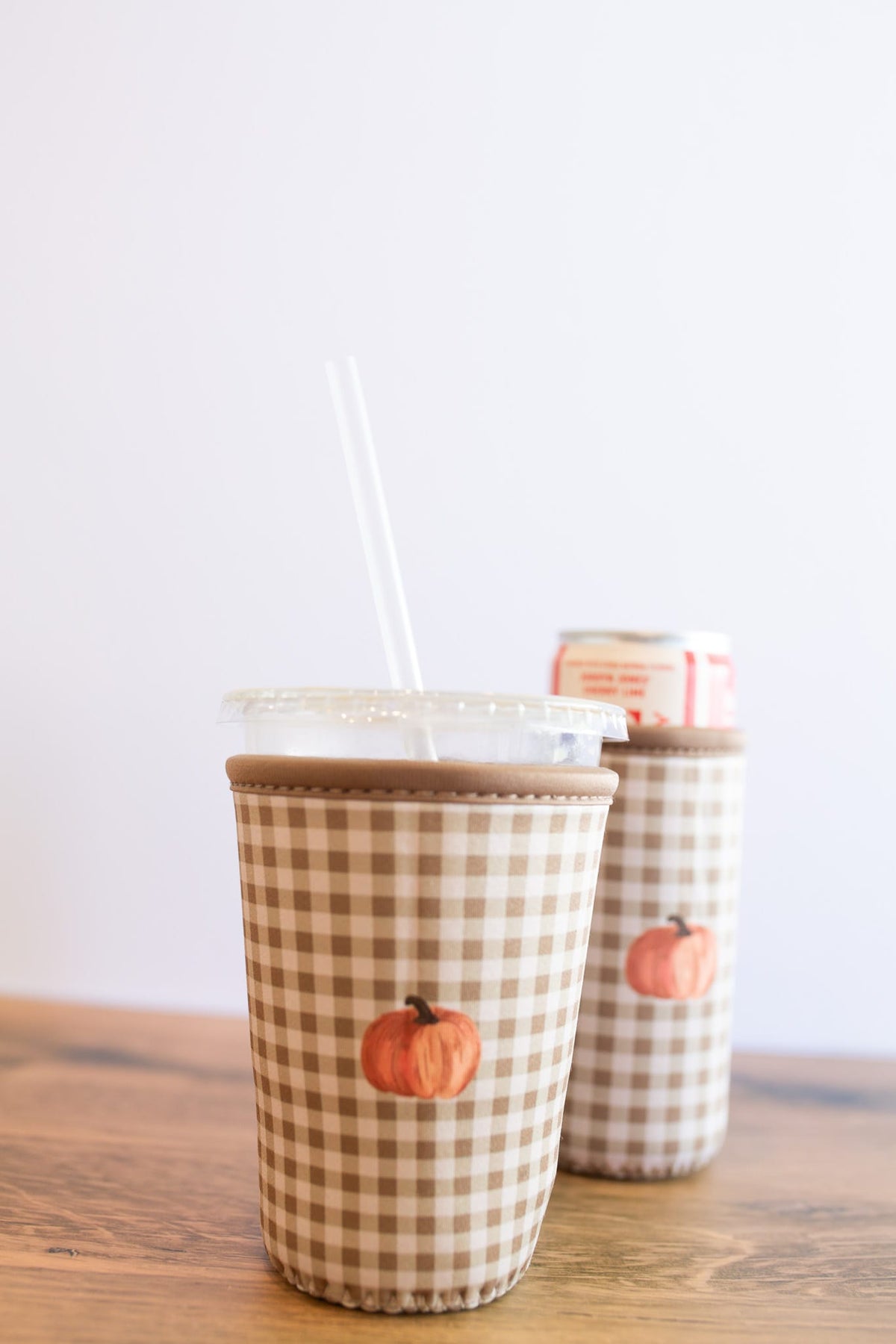 Frederick Family Co. Fall Iced Coffee Sleeve – Reusable Cup Holder for Drinks