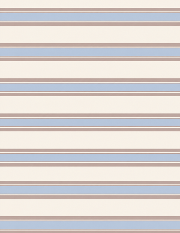 Blue Beige Stripe pattern