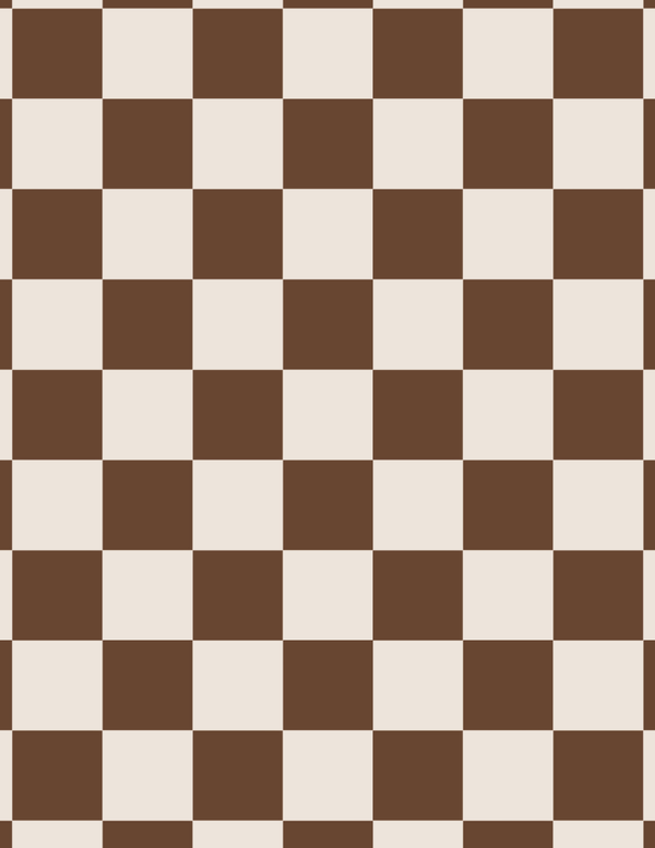 Brown Checker pattern