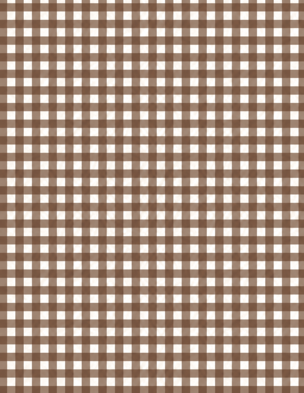 Brown Gingham pattern