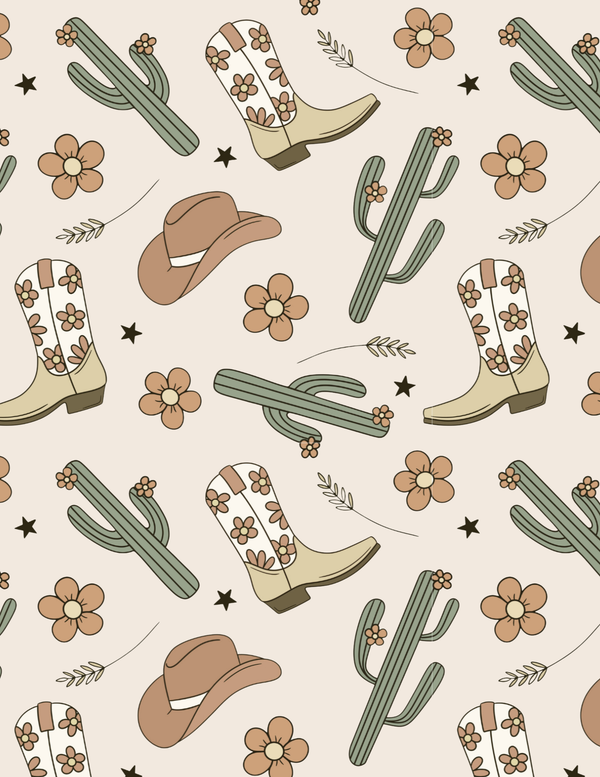Cactus Cowgirl pattern