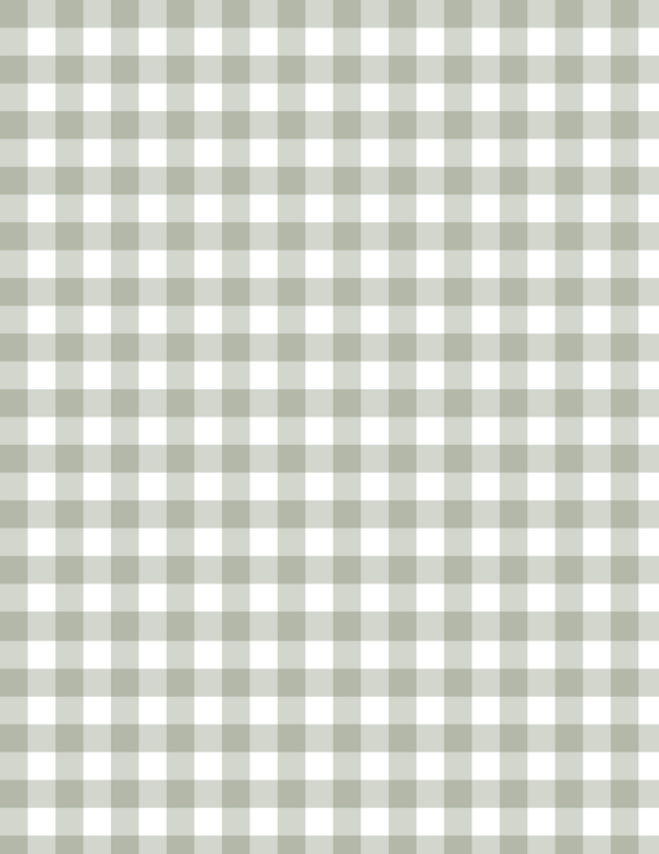 Green Gingham pattern