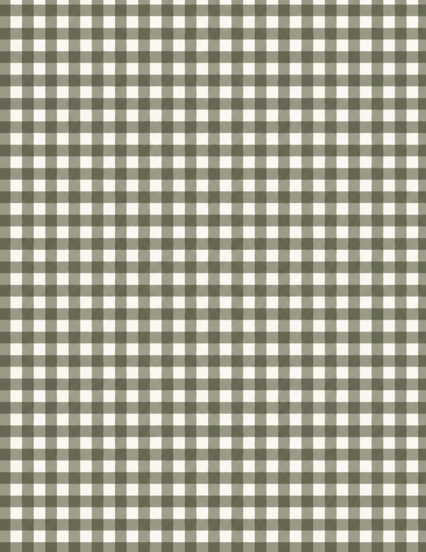 Olive Gingham pattern