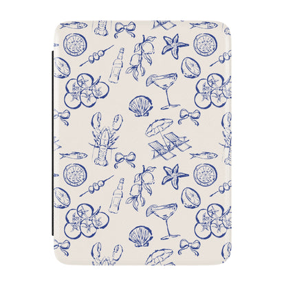 Summer Kindle Case with Hand Strap, Kindle Paperwhite Case, Book Lover Gift, Kindle Accessories, Bookish Gift for Reader